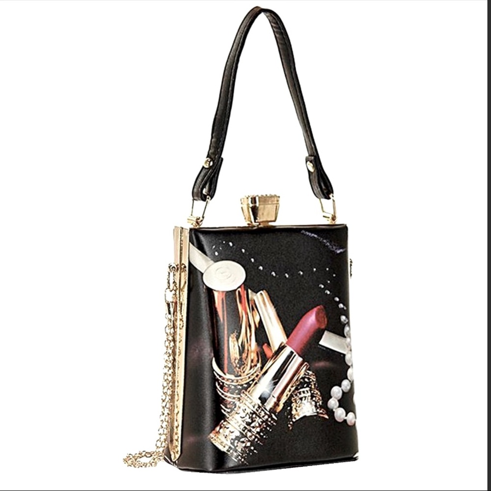 💎Bling💎 Glam Retro Design Elegant Clutch Bag NWT